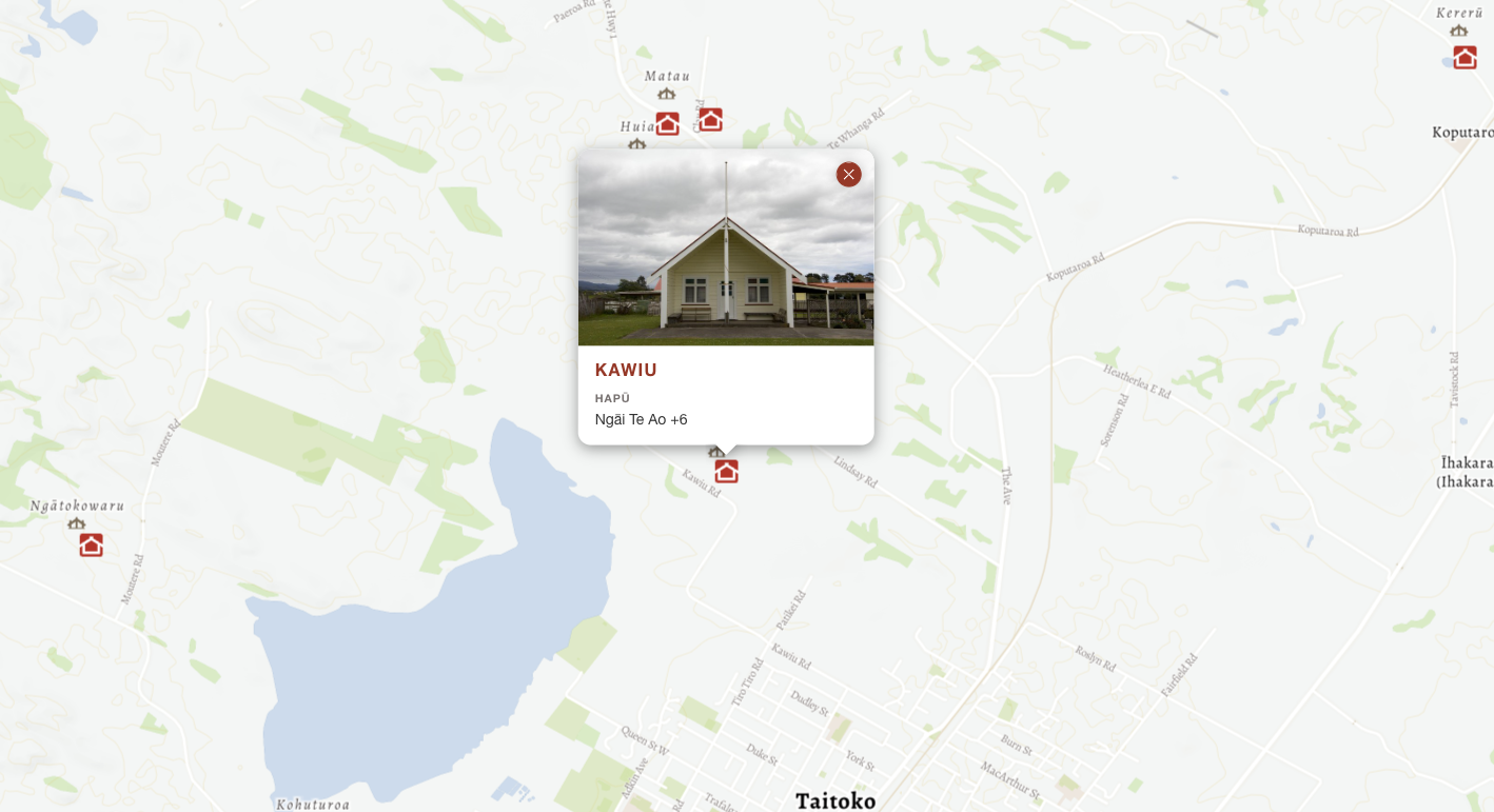 Explore over 780 marae using our interactive map